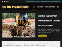 Tablet Screenshot of bigtoyplayground.com